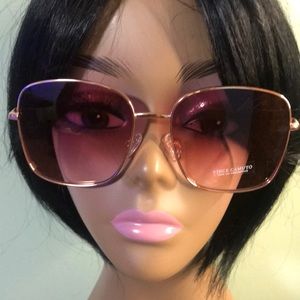 Brand new. Vince Camuto shades. Rose Gold